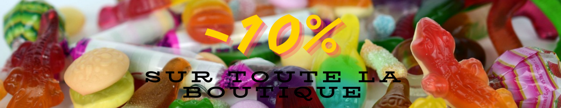 Réduction -10%, boutique promo 